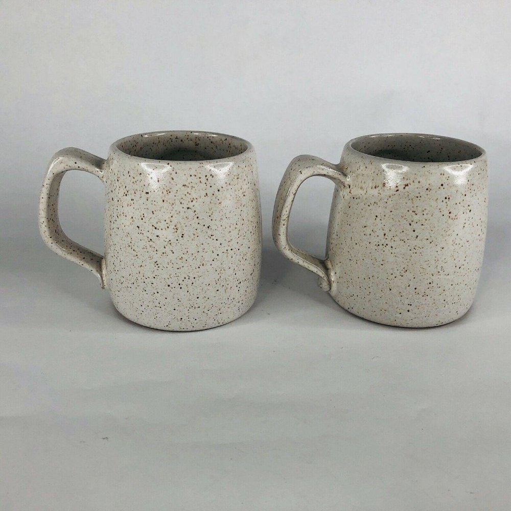 2 Kellogg Company Mugs Cook Up A Winner With Kelloggs Pottery Mugs Brown Vintage - Picture 4 of 7